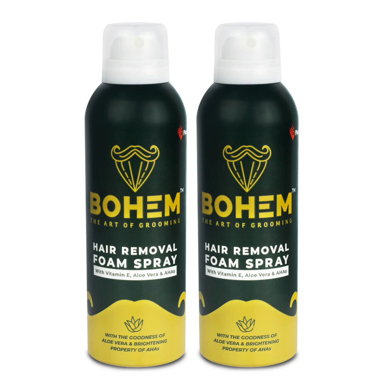 BOHEM Hair Removal Spray for Men with Thick foam for Back, Chest, Legs, Arms, Under Arms & Intimate Areas - 200g - Image 9