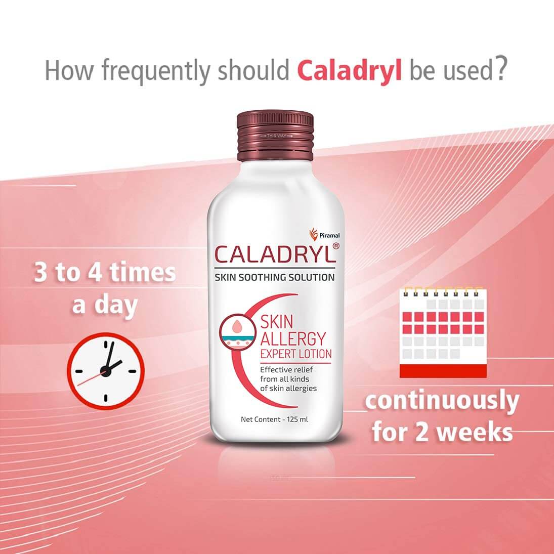 Caladryl Skin Allergy Expert Lotion (65ml/125ml) - Image 7
