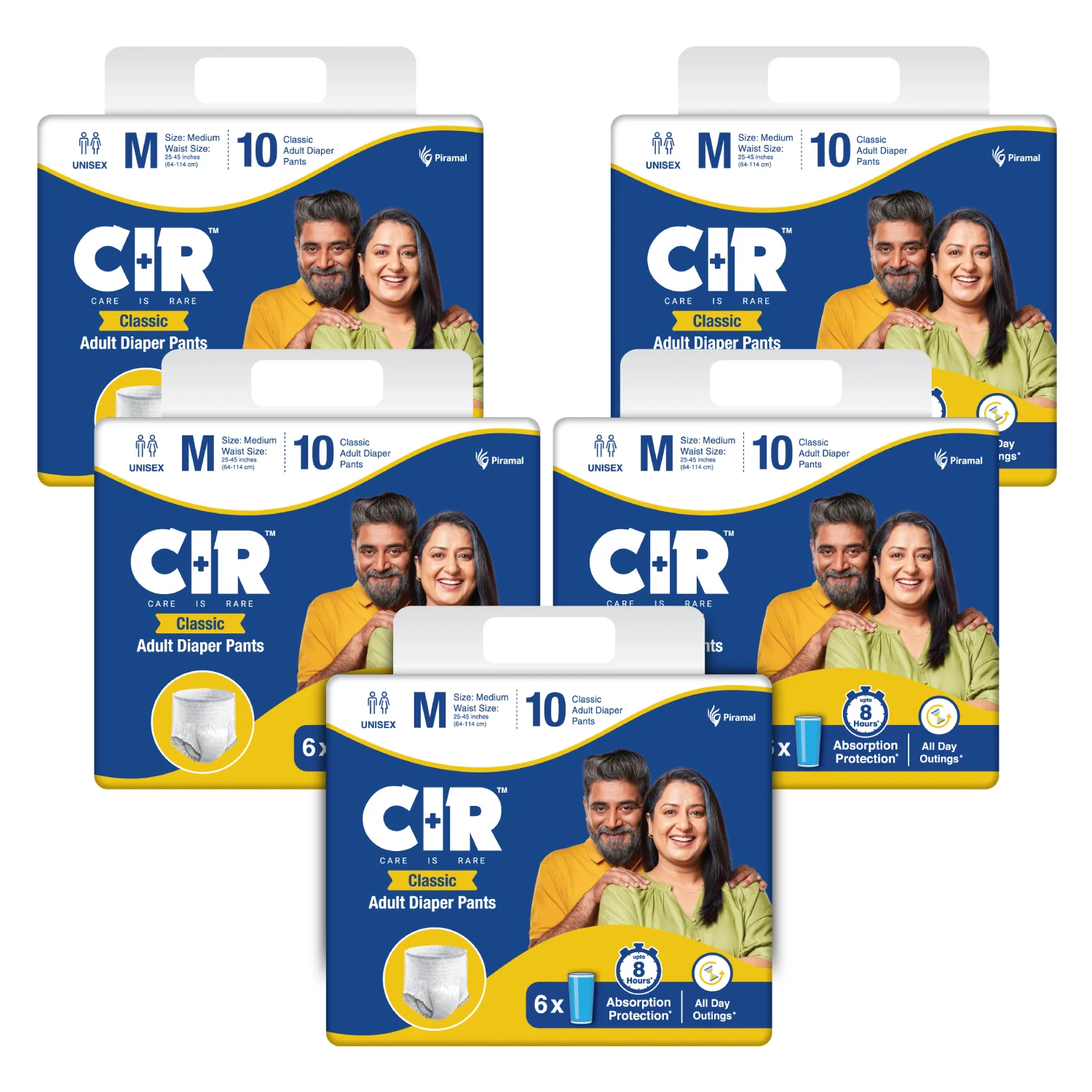 CIR Classic Adult Diaper Pants Style | Adult Diapers | 8 hour Absorption Protection | Unisex with Odour Control & Cotton Soft Feel - Image 11
