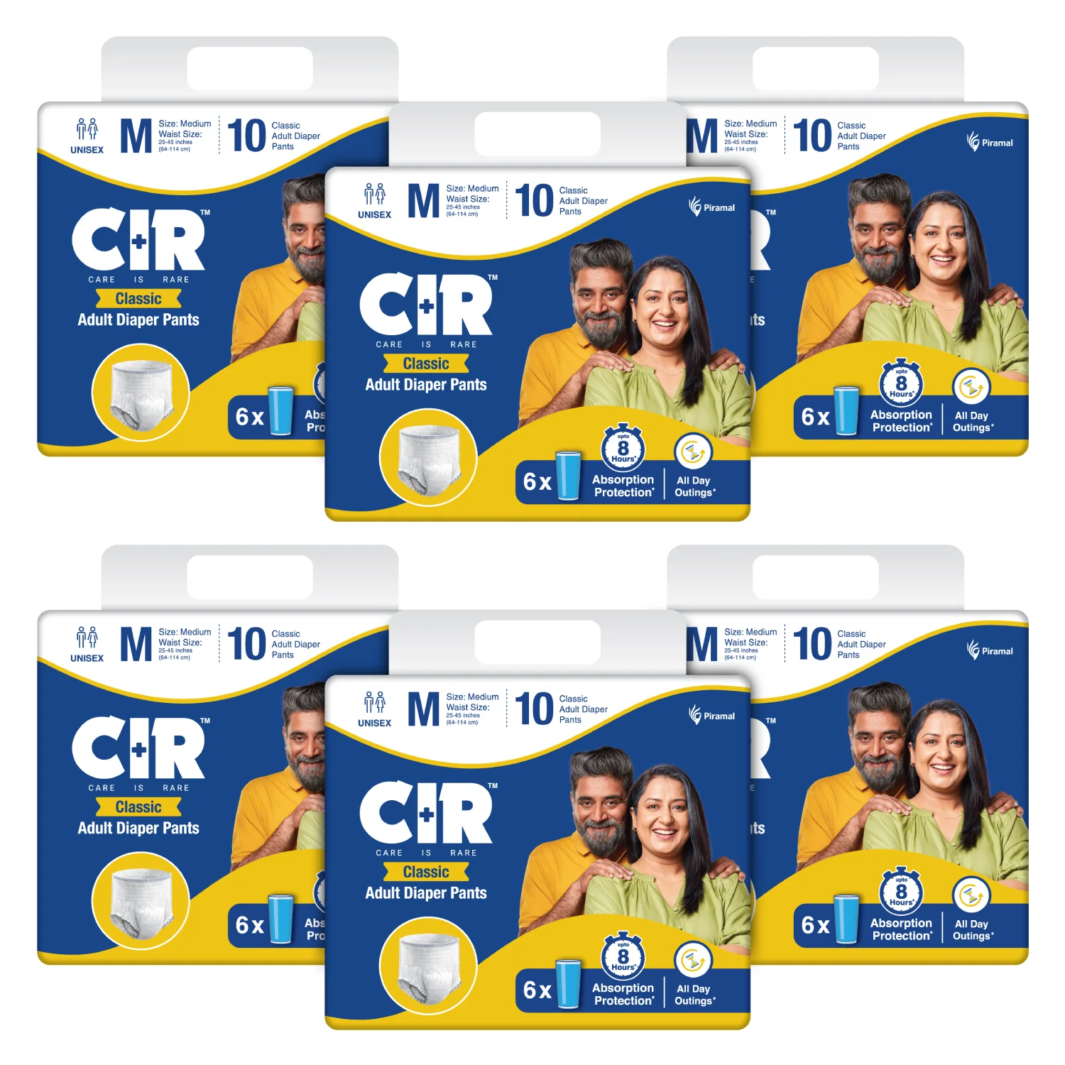 CIR Classic Adult Diaper Pants Style | Adult Diapers | 8 hour Absorption Protection | Unisex with Odour Control & Cotton Soft Feel - Image 12