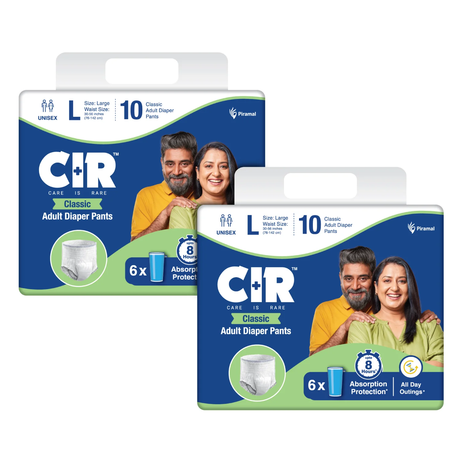 CIR Classic Adult Diaper Pants Style | Adult Diapers | 8 hour Absorption Protection | Unisex with Odour Control & Cotton Soft Feel - Image 15