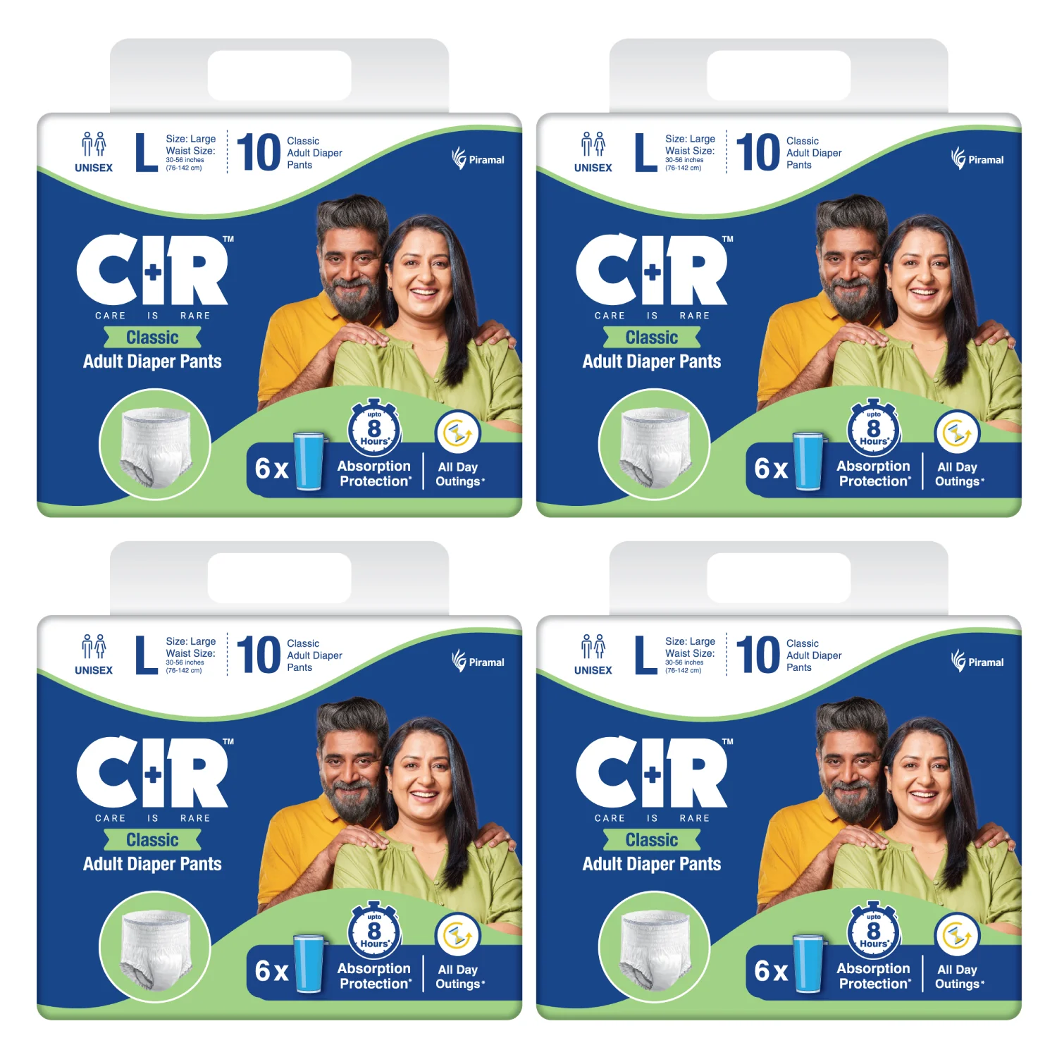 CIR Classic Adult Diaper Pants Style | Adult Diapers | 8 hour Absorption Protection | Unisex with Odour Control & Cotton Soft Feel - Image 17