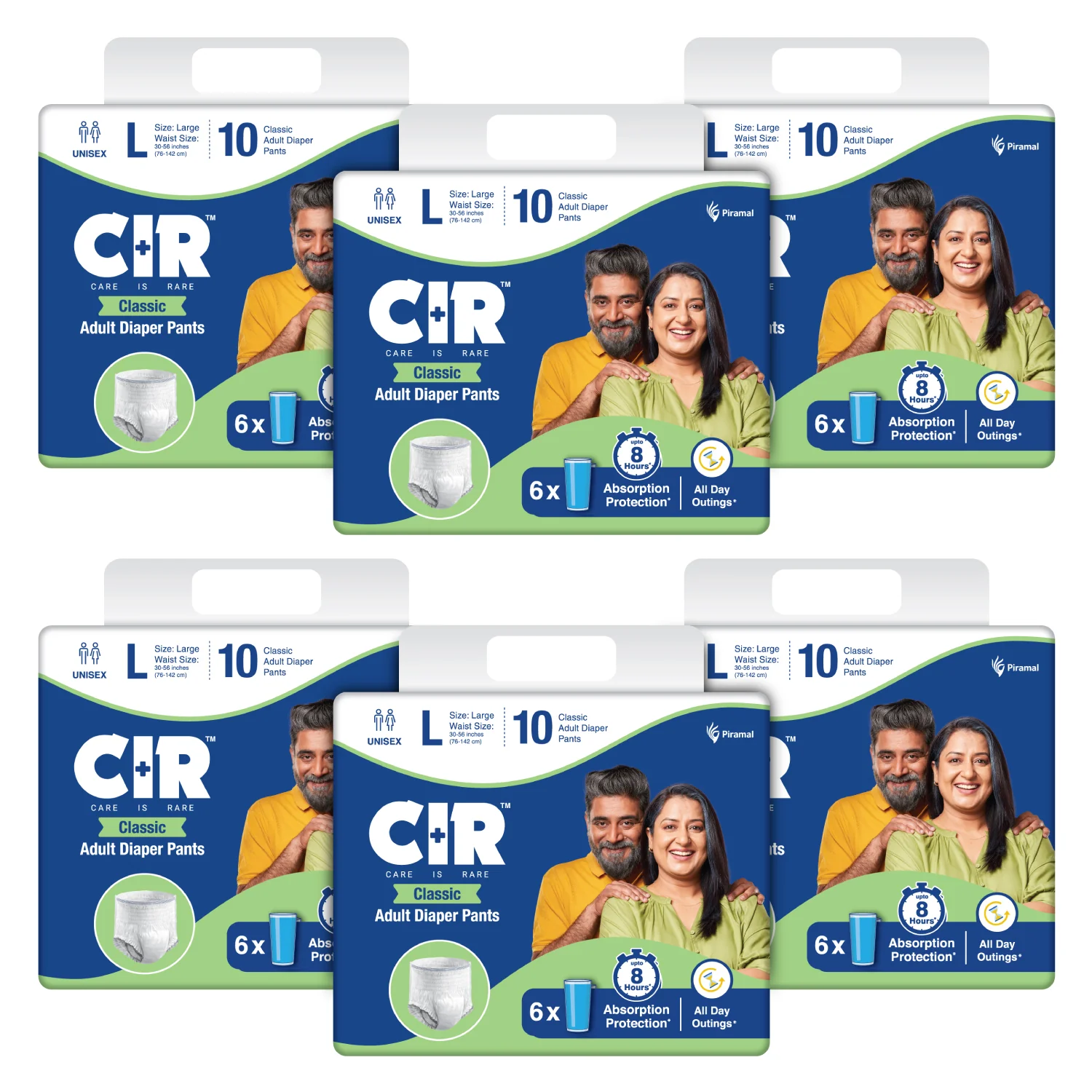 CIR Classic Adult Diaper Pants Style | Adult Diapers | 8 hour Absorption Protection | Unisex with Odour Control & Cotton Soft Feel - Image 19