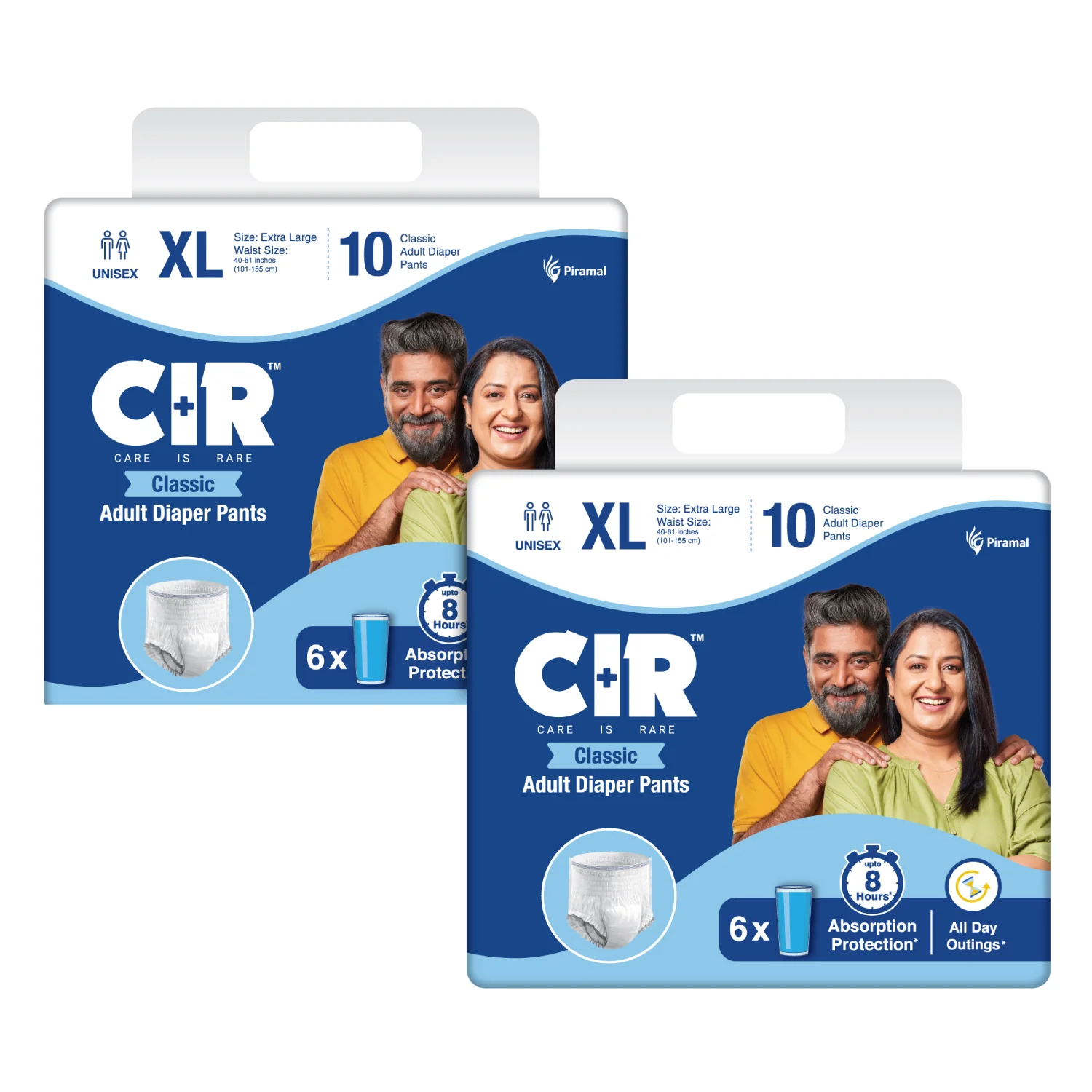 CIR Classic Adult Diaper Pants Style | Adult Diapers | 8 hour Absorption Protection | Unisex with Odour Control & Cotton Soft Feel - Image 22
