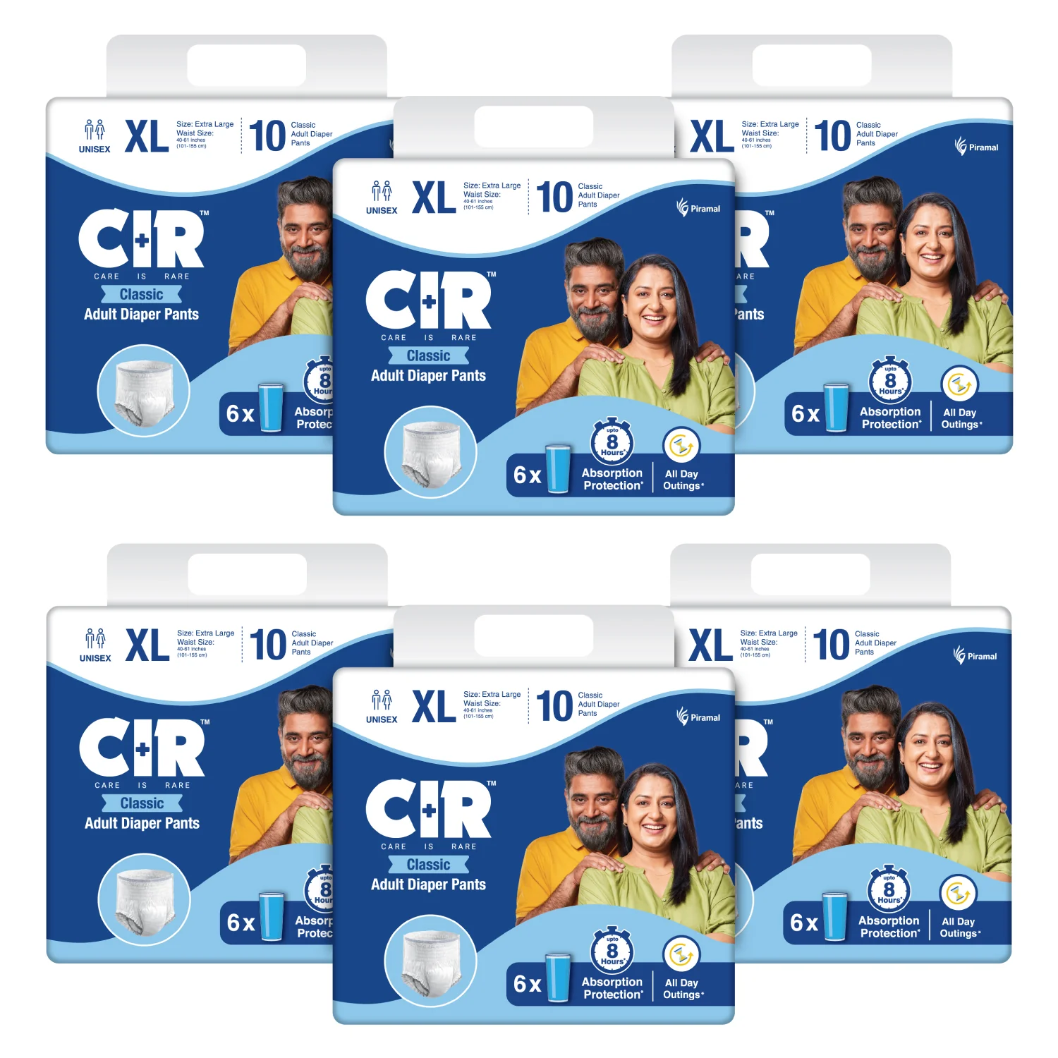 CIR Classic Adult Diaper Pants Style | Adult Diapers | 8 hour Absorption Protection | Unisex with Odour Control & Cotton Soft Feel - Image 26