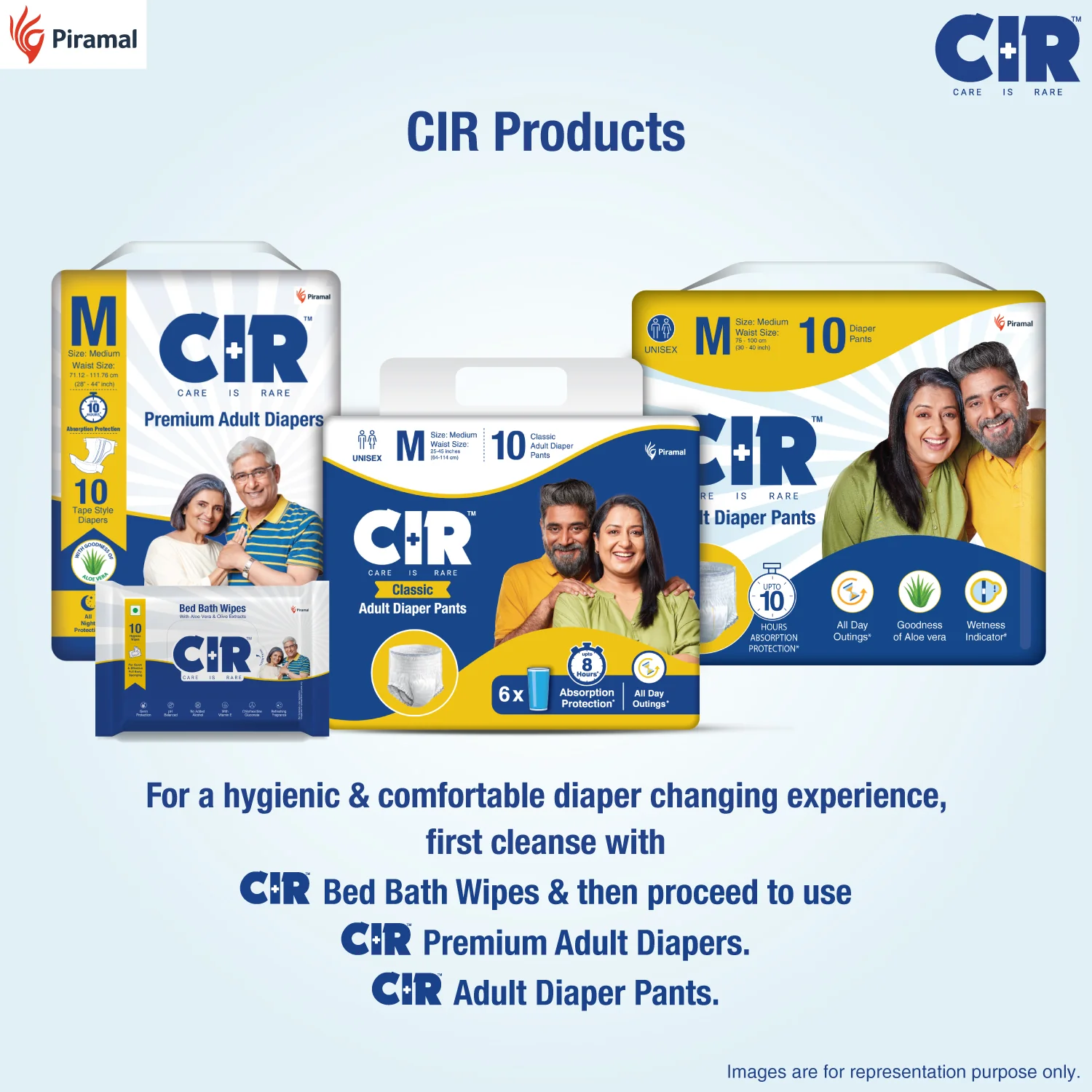 CIR Classic Adult Diaper Pants Style | Adult Diapers | 8 hour Absorption Protection | Unisex with Odour Control & Cotton Soft Feel - Image 7