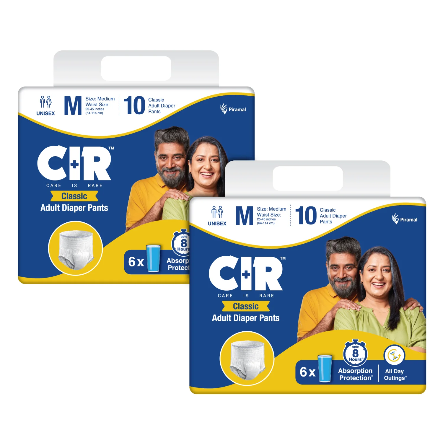 CIR Classic Adult Diaper Pants Style | Adult Diapers | 8 hour Absorption Protection | Unisex with Odour Control & Cotton Soft Feel - Image 8