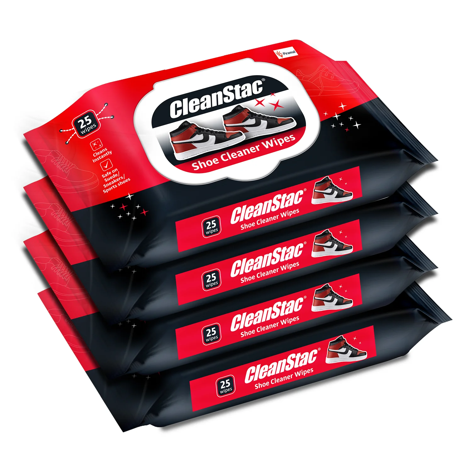 Sneaker Cleaner Wipes 25 Wipes - CleanStac - Image 9