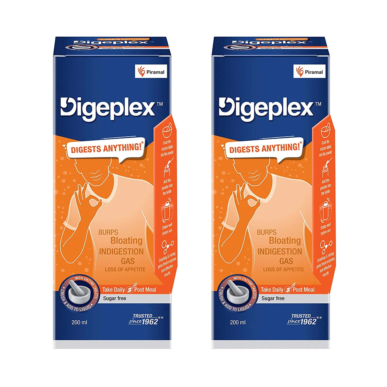 Digeplex Liquid and Tablet | Medicine for Indigestion & Bloating | Stomach Indigestion Medicine - Image 7