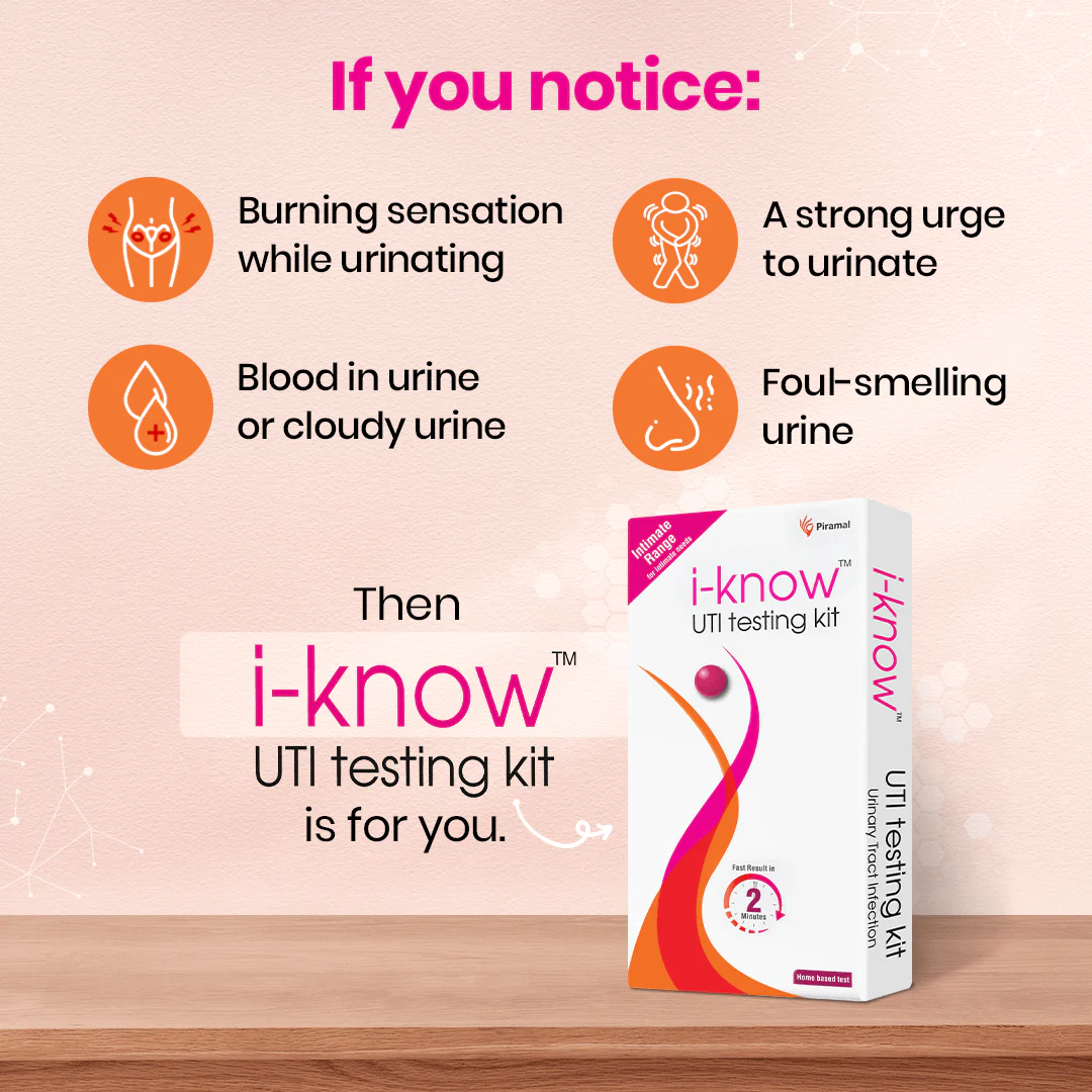 i-know UTI testing kit | 3 test strips | Home based urine test | Result in 2mins | Test for Urinary Tract Infection| Detects Le & Ni in Urine - Image 4