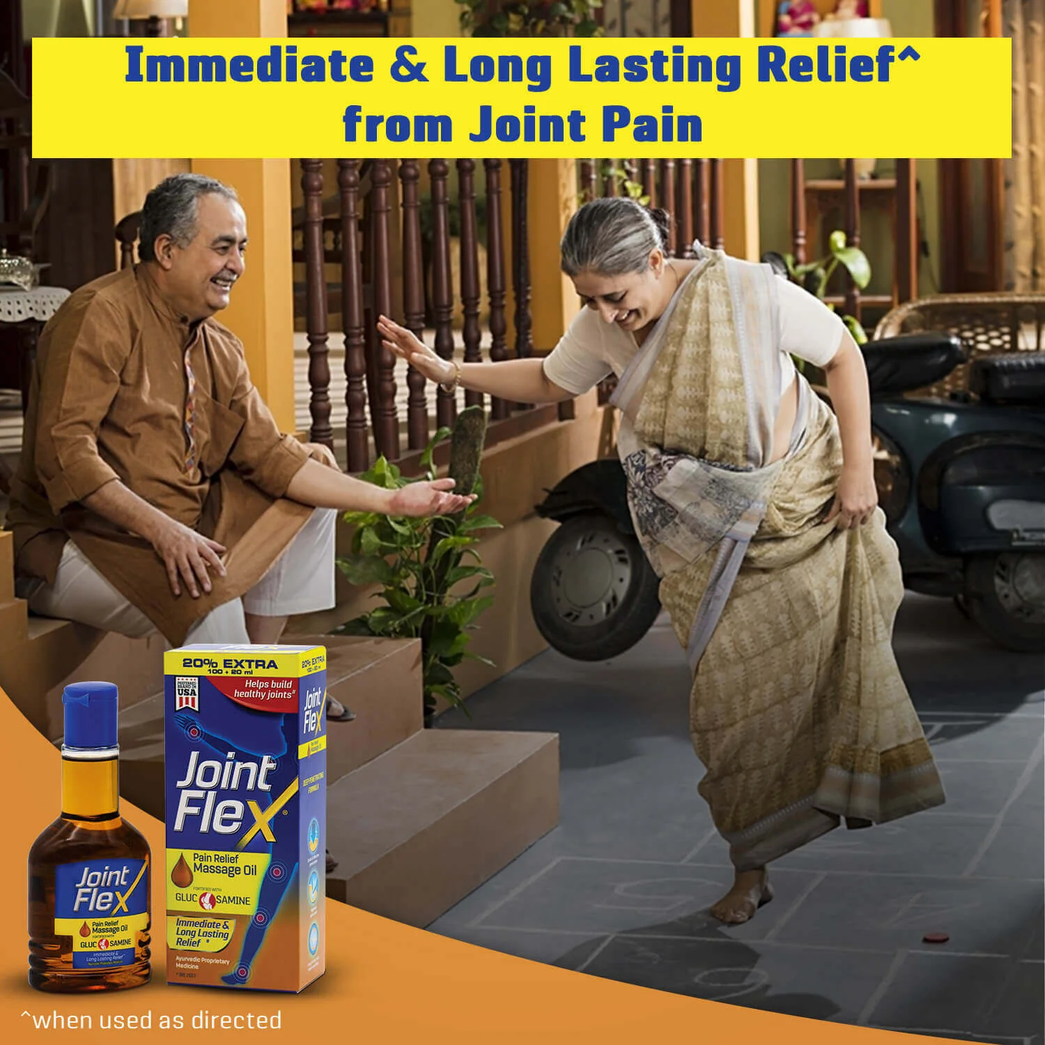 JointFlex Pain Relief Massage Oil -120ml - Image 4