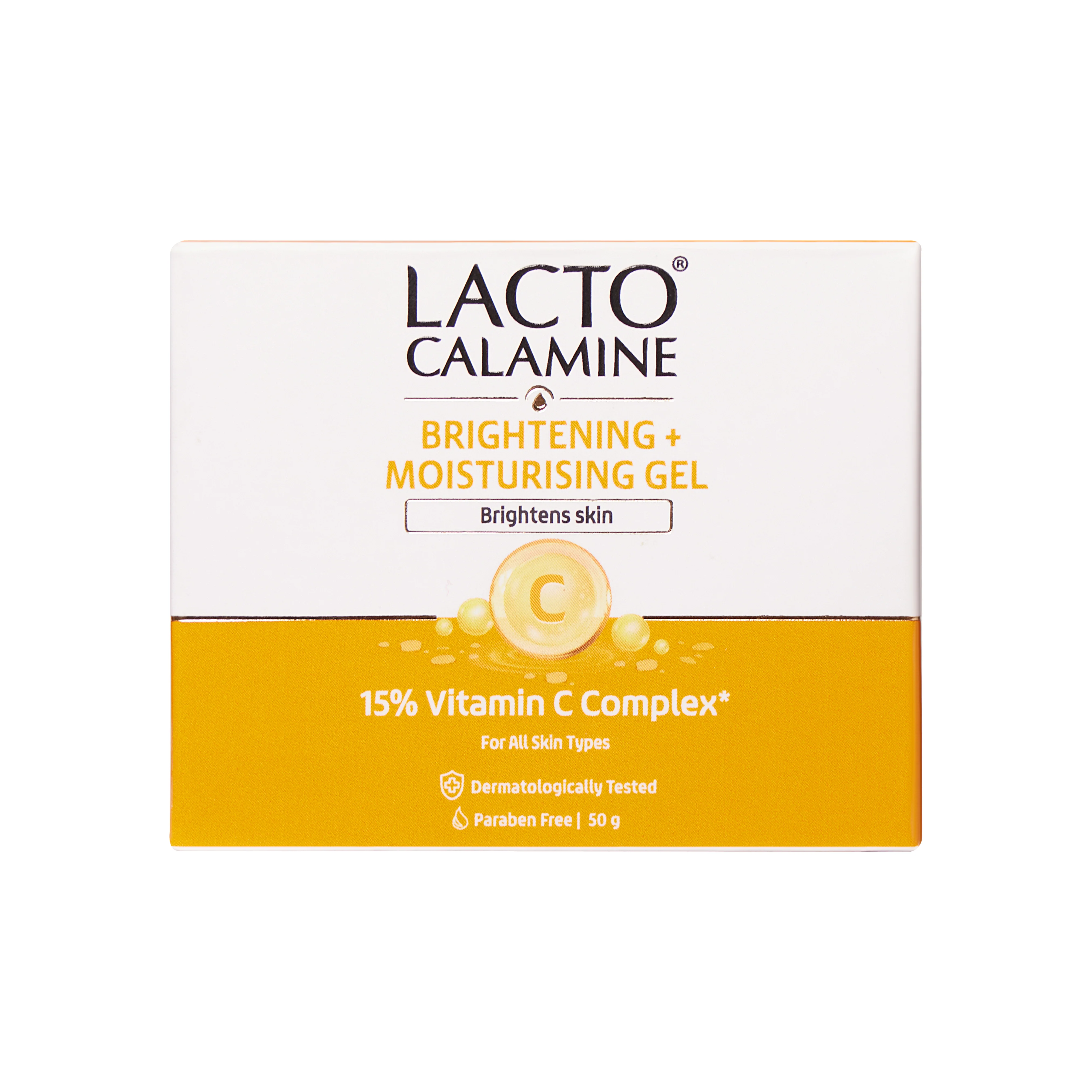 Lacto Calamine 15% Vitamin C Moisturizer for Face | 50g | Vitamin C Complex Skin Brightening Face Moisturiser | Dermatologically Tested | Non Sticky & Quick Absorbing for Glowing Skin - Image 12