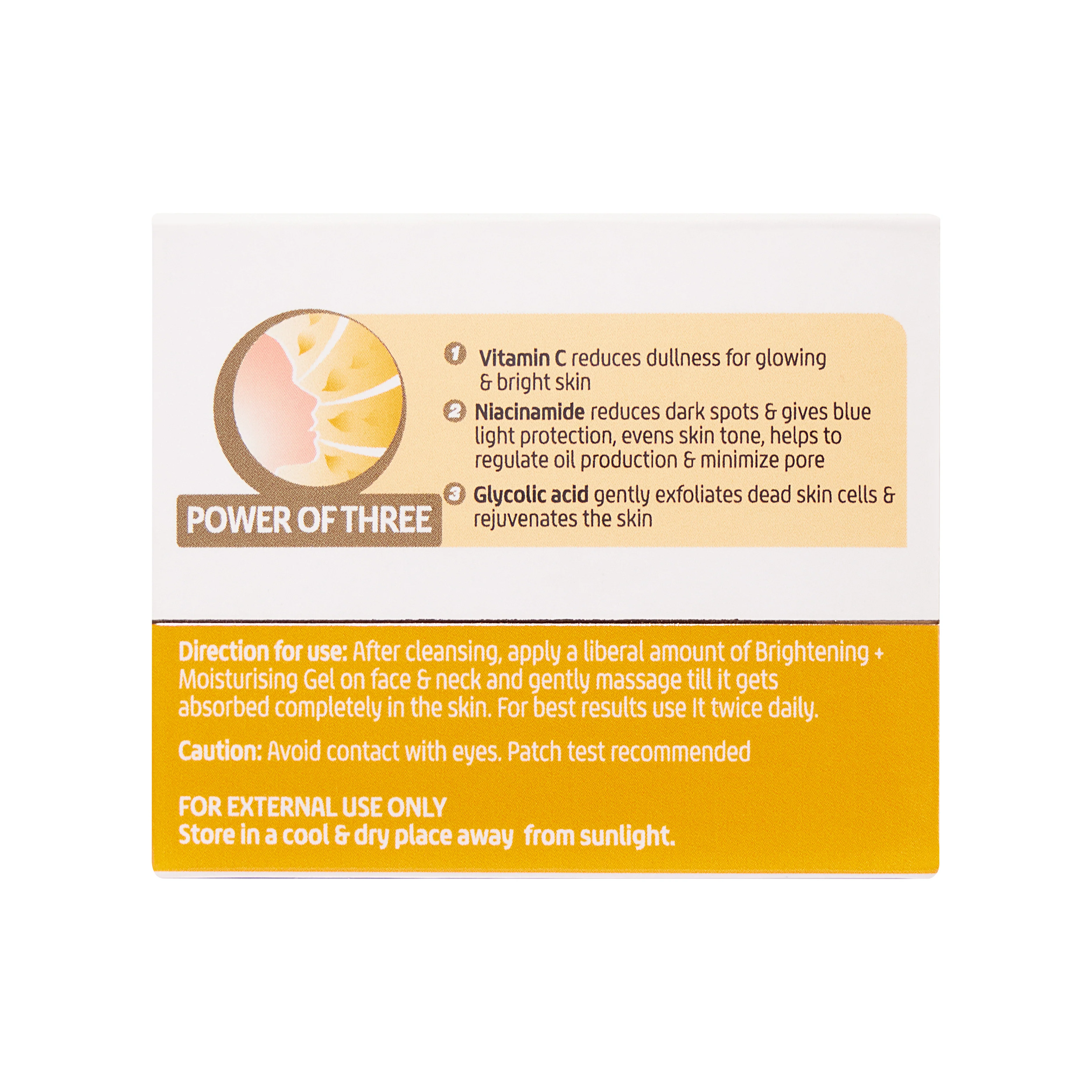 Lacto Calamine 15% Vitamin C Moisturizer for Face | 50g | Vitamin C Complex Skin Brightening Face Moisturiser | Dermatologically Tested | Non Sticky & Quick Absorbing for Glowing Skin - Image 15