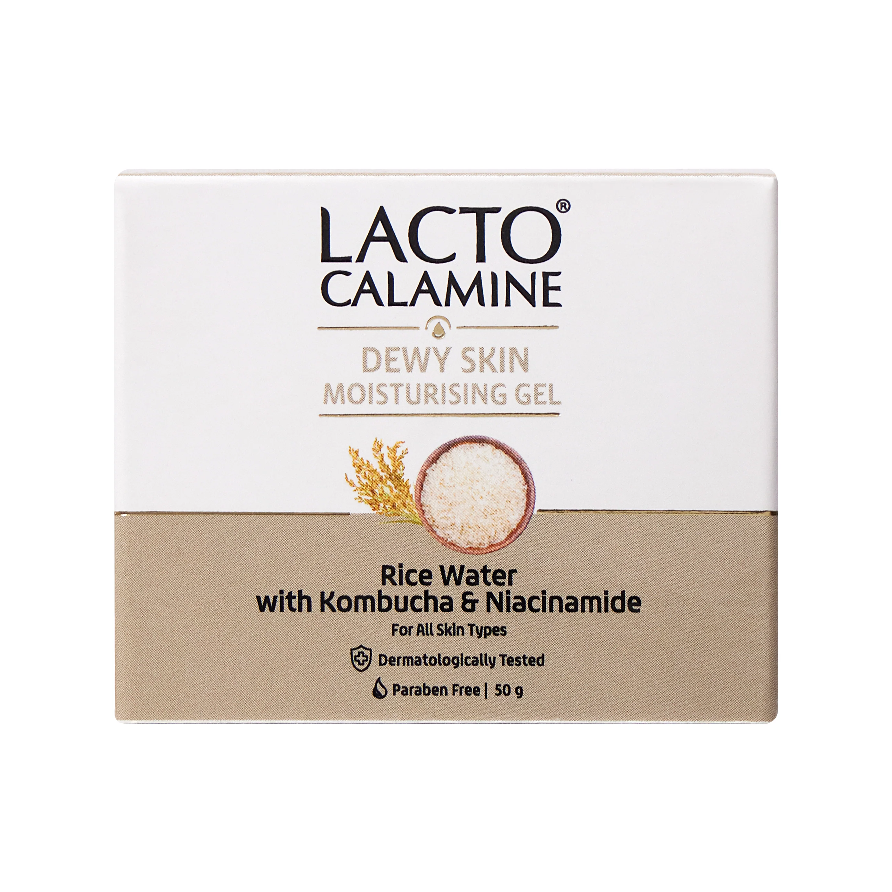Lacto Calamine Dewy Rice Moisturizer with Rice, Kombucha & Niacinamide for Glass Like Skin - Image 12
