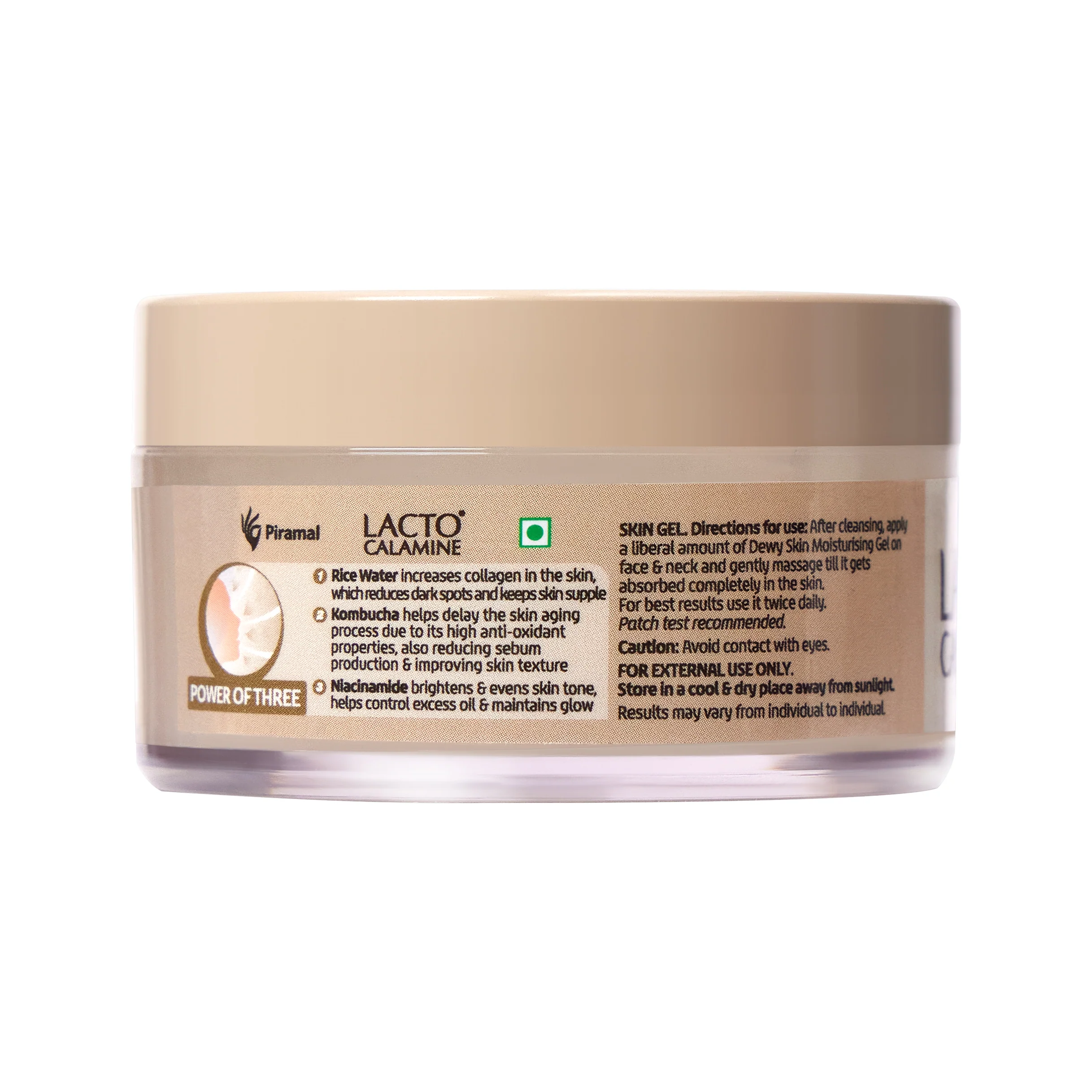 Lacto Calamine Dewy Rice Moisturizer with Rice, Kombucha & Niacinamide for Glass Like Skin - Image 13