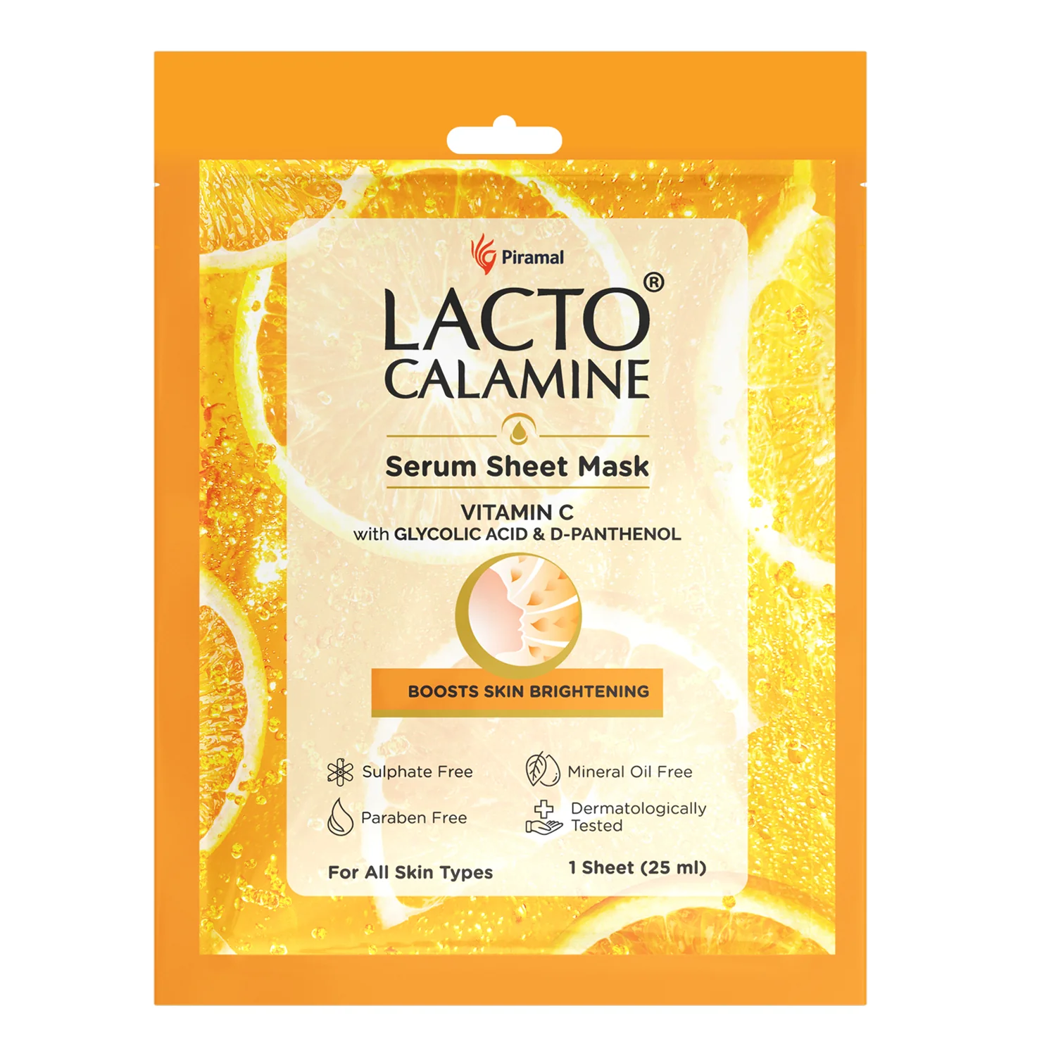 Lacto Calamine Face Sheet Masks | Combo Pack | Vitamin C, Hyaluronic Acid & Green Tea Face Sheet Masks | Brightening, Hydrating & Clarifiying | - Image 10