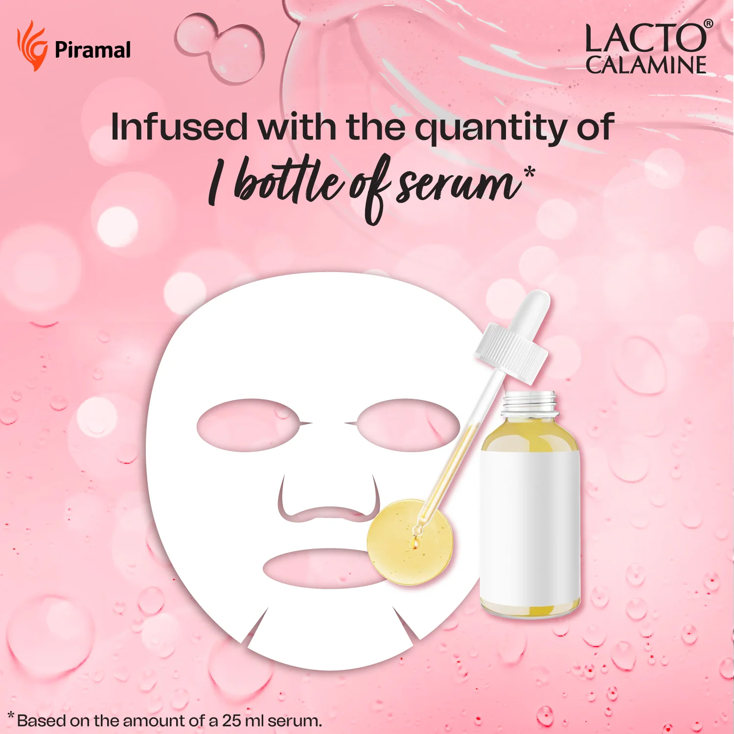 Lacto Calamine Face Sheet Masks | Combo Pack | Vitamin C, Hyaluronic Acid & Green Tea Face Sheet Masks | Brightening, Hydrating & Clarifiying | - Image 2