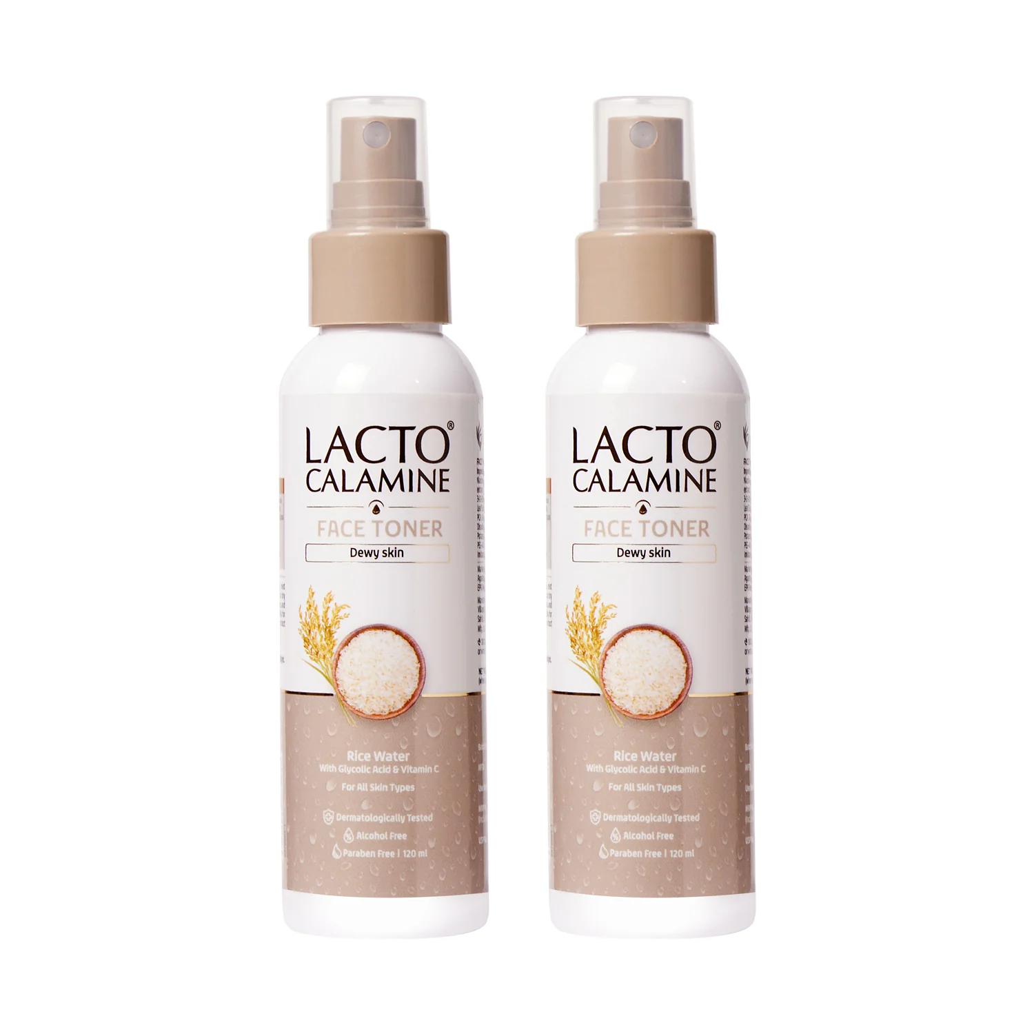 Lacto Calamine Rice Toner | 120ml | Rice Water Toner Korean Skincare for Glass Skin with Vitamin C, Glycolic Acid, Niacinamide | Face Toner for All Skin Types | Dermatologically Tested | Alcohol free - Image 11