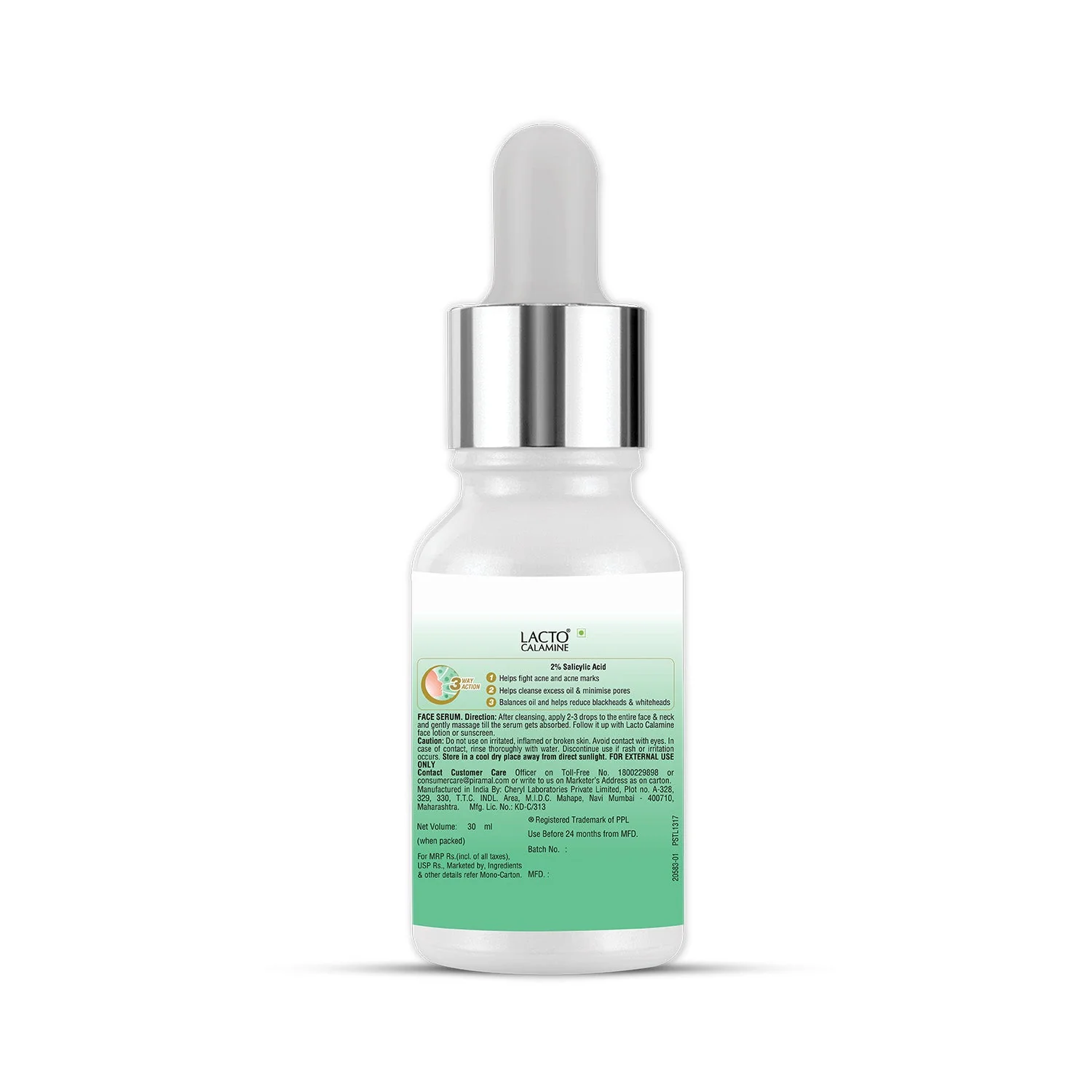 Lacto Calamine 2% Salicylic acid Face Serum - Image 12