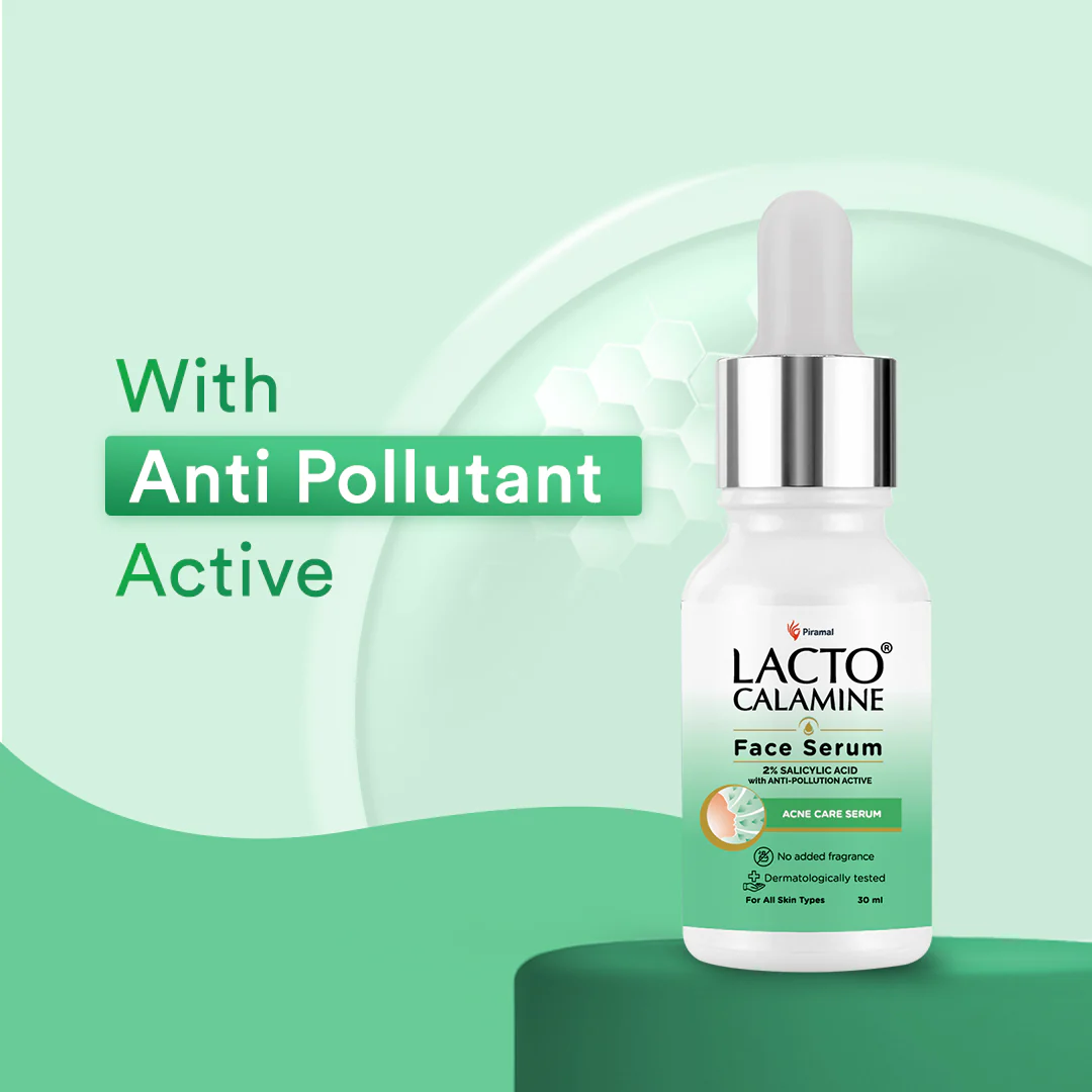 Lacto Calamine 2% Salicylic Acid Serum | Face Serum For Acne, Blackheads, Oil control & Open Pores | Serum For Clear Skin | Dermatologically Tested & Fragrance Free | 30ml - Image 5