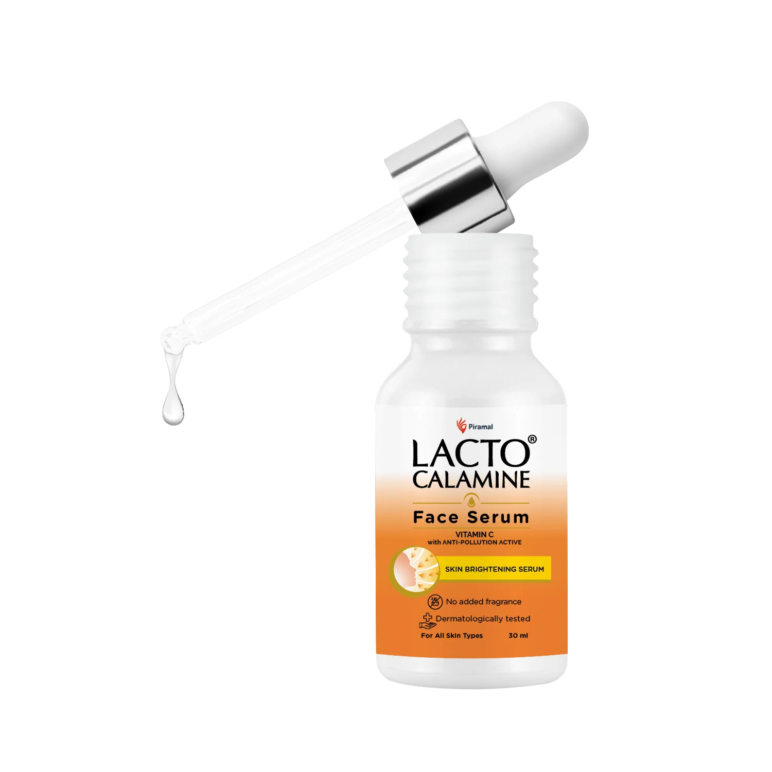 Lacto Calamine Vitamin C Face Serum For Glowing Skin With Niacinamide | Helps In Dark Spots Reduction & Provides Moisturization | Pollushield, Vitamin E, B3 & B5 | 30ml - Image 12