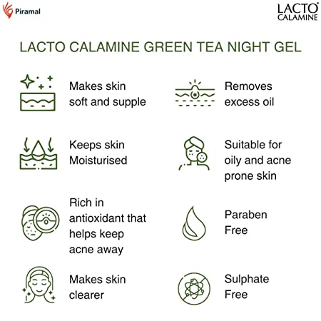 Lactocalamine Green Tea Night Gel - Image 4
