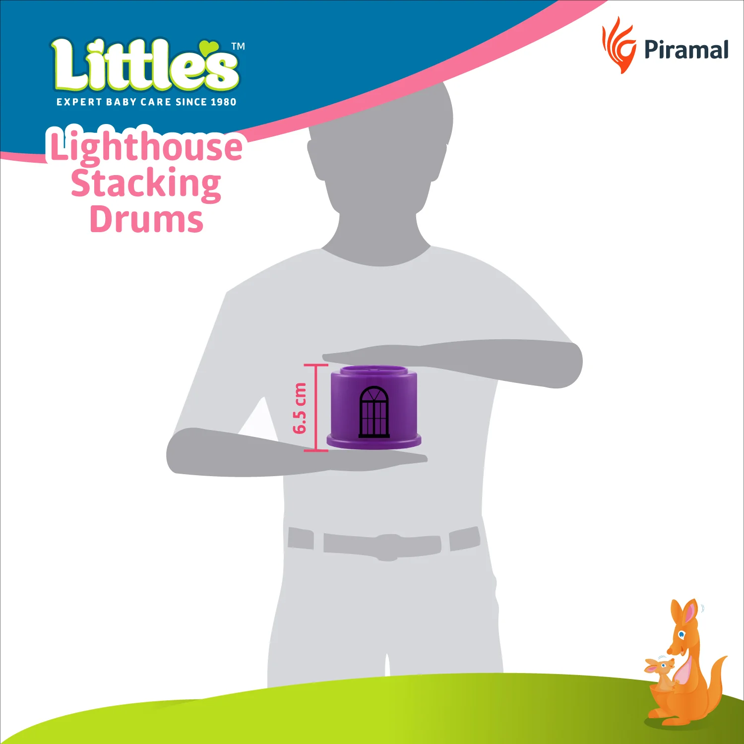 Little’s Lighthouse Stacking Drums | Toy For Babies - Image 6