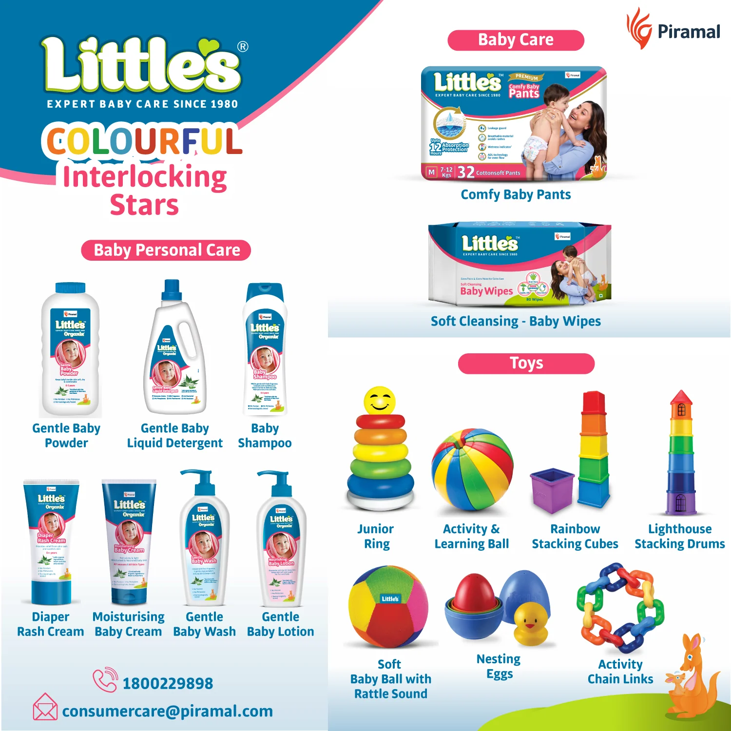 Little's Colorful Interlocking Stars I Activity & Learning Toys for Babies I Multicolour I Infant & Preschool Toys I Develops fine Motor Skills & Reasoning Skills | 12 Months and Above - Image 6