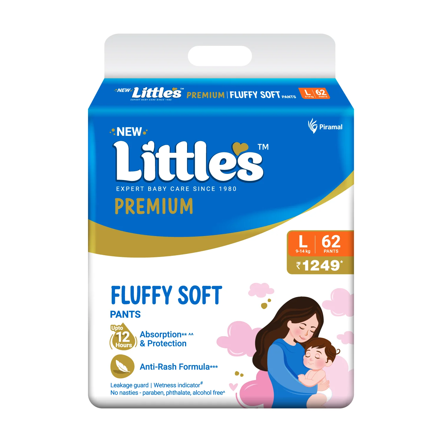 Little's Comfy Baby Pants | Baby Diaper | Cotton Soft Pants - Image 11