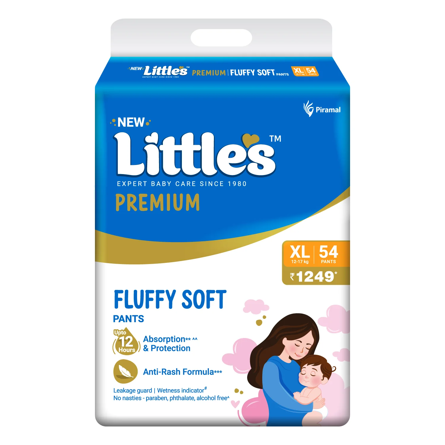 Little's Comfy Baby Pants | Baby Diaper | Cotton Soft Pants - Image 12