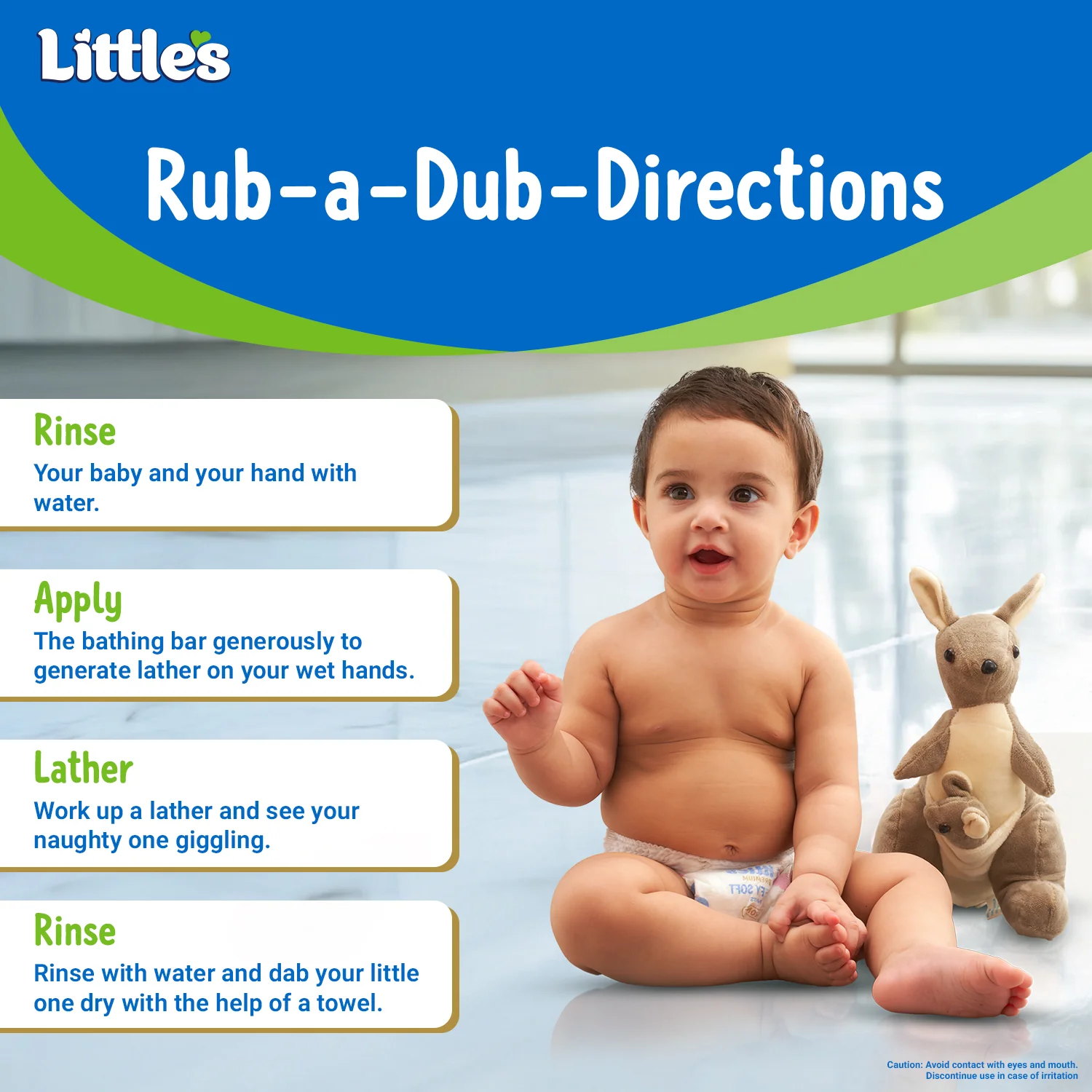 Little’s Organix Baby Bathing Bar Soap Free, Tear Free with Shea Butter, Aloe Vera & Neem for Soft Skin - Image 7
