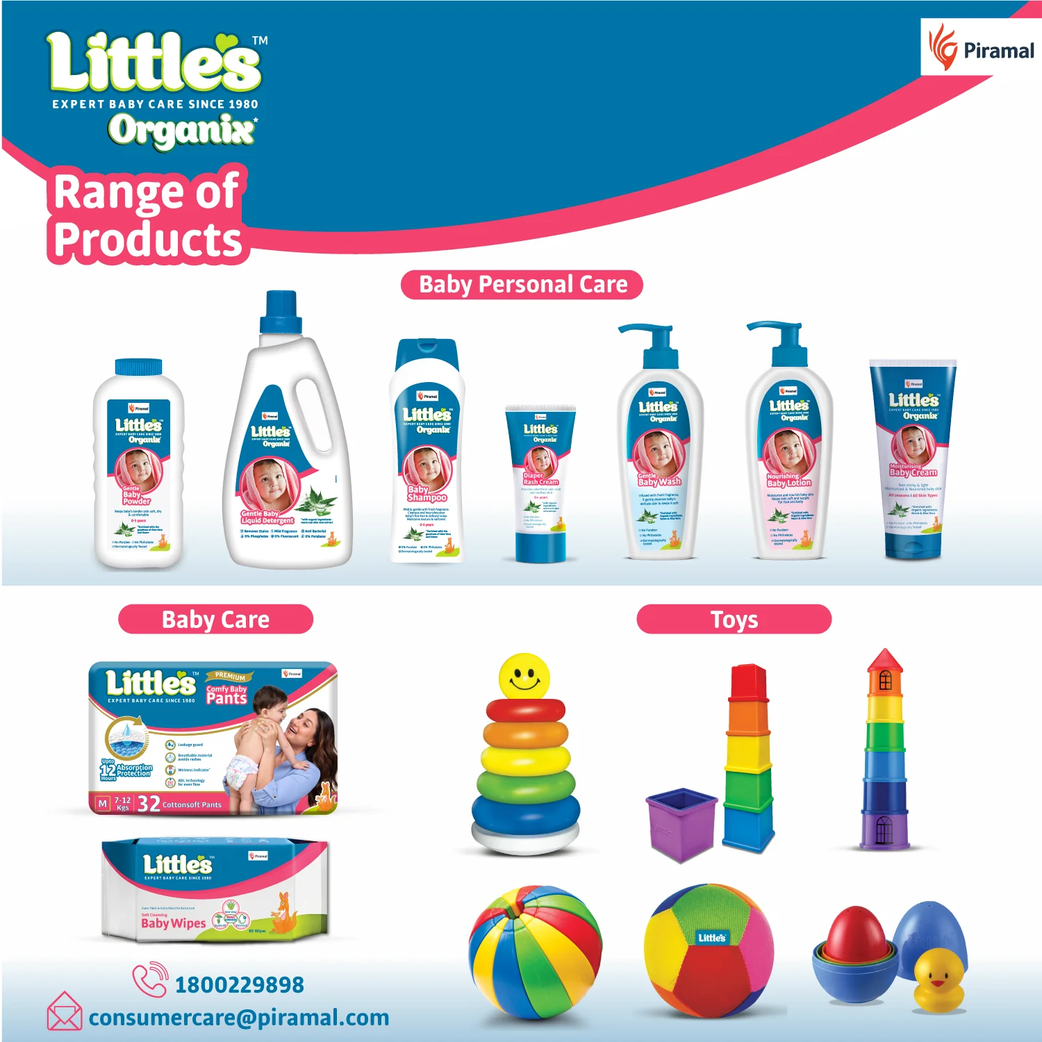 Little's Organix Nourishing Baby Lotion 400ml - Pump Pack | Dermatologically tested | With Organic Aloe Vera & Neem | All skin types | Prevents Dryness and soothes dry skin - Image 7