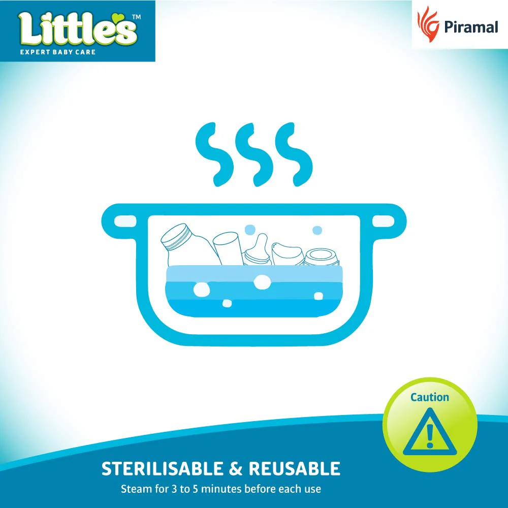 Little's Poly Maxi Feeding Bottle 240ml - Image 4