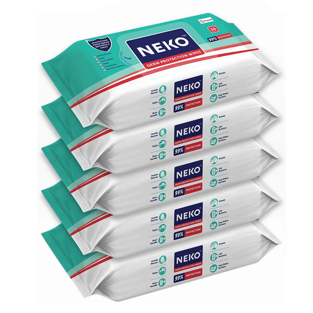 Neko Germ Protection Wipes | For Skin & Multisurfaces - Image 12