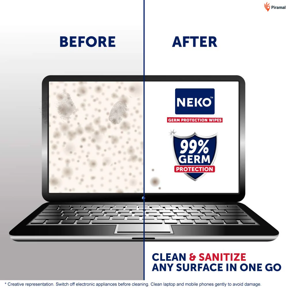 Neko Germ Protection Wipes | For Skin & Multisurfaces - Image 4