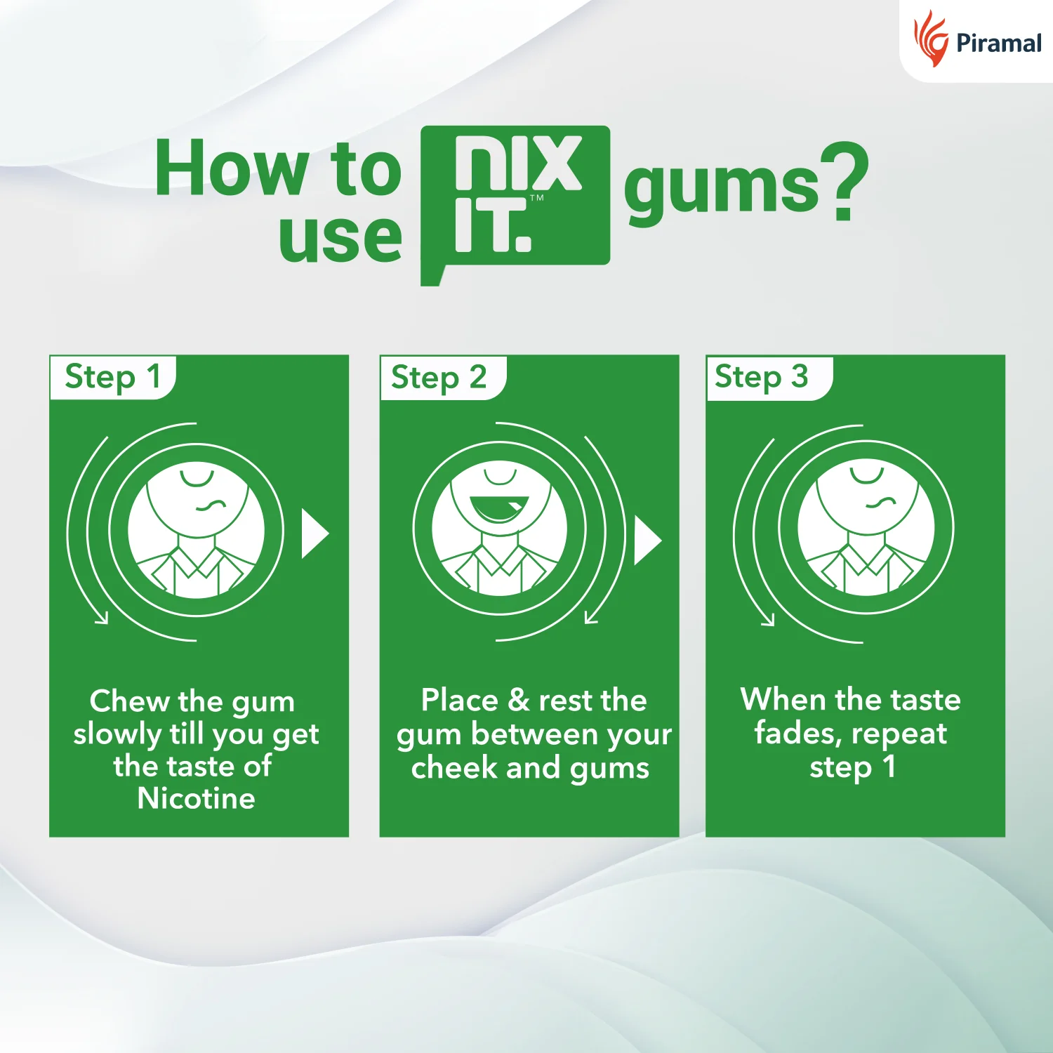 Nixit Nicotine Sugar Free Gum 2mg | 10 Gums | WHO Approved Therapy | Helps Quit Smoking In 12 Weeks | Soft Chew Sugar Free Chewing Gum | Aids in Smoking Cessation | Frost Mint - Image 5