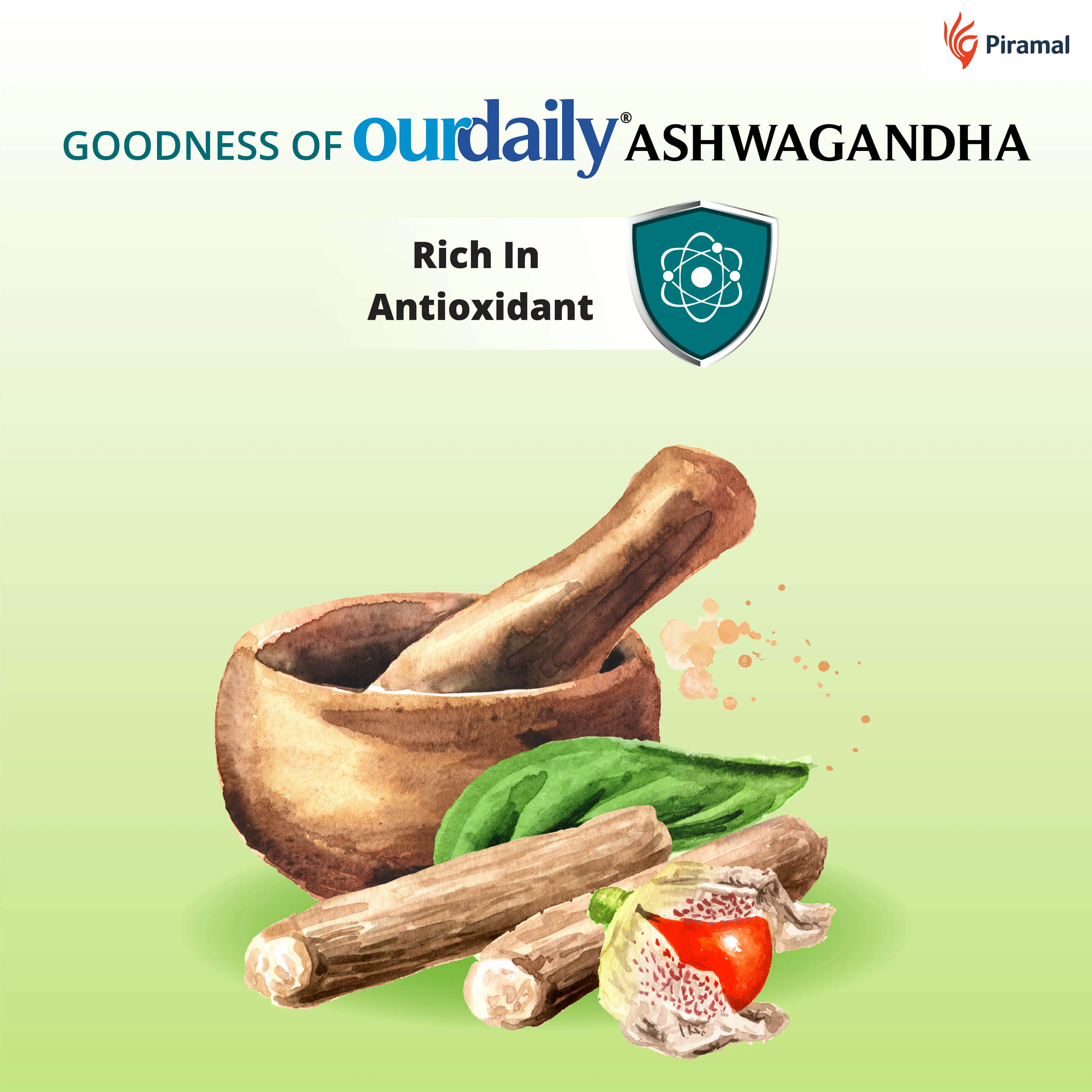 Ourdaily Ashwagandha | Ashwagandha Tablets for Energy, Immunity and Stress Relief - Image 7