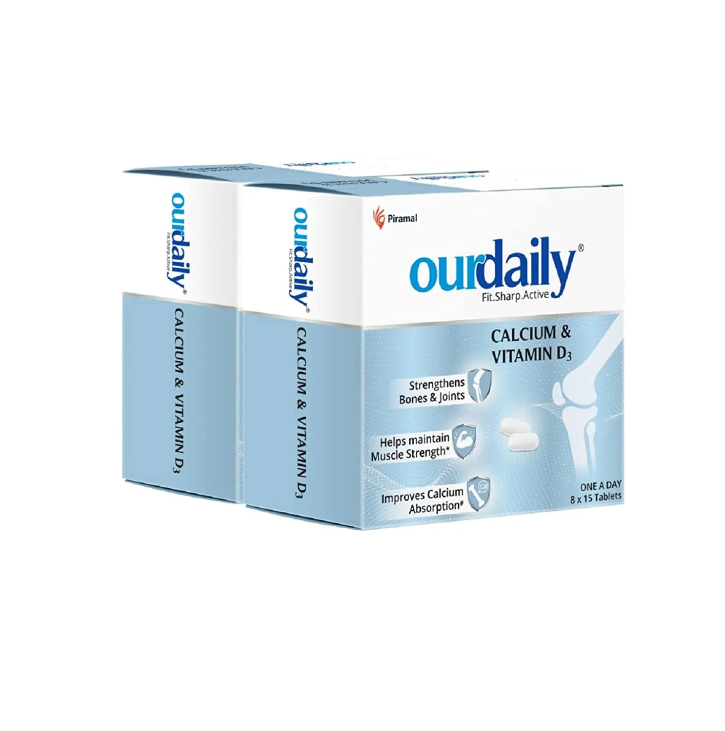 Ourdaily Calcium & Vitamin D3 Tablets | Daily Supplement For Stronger Bones & Joints - Image 6