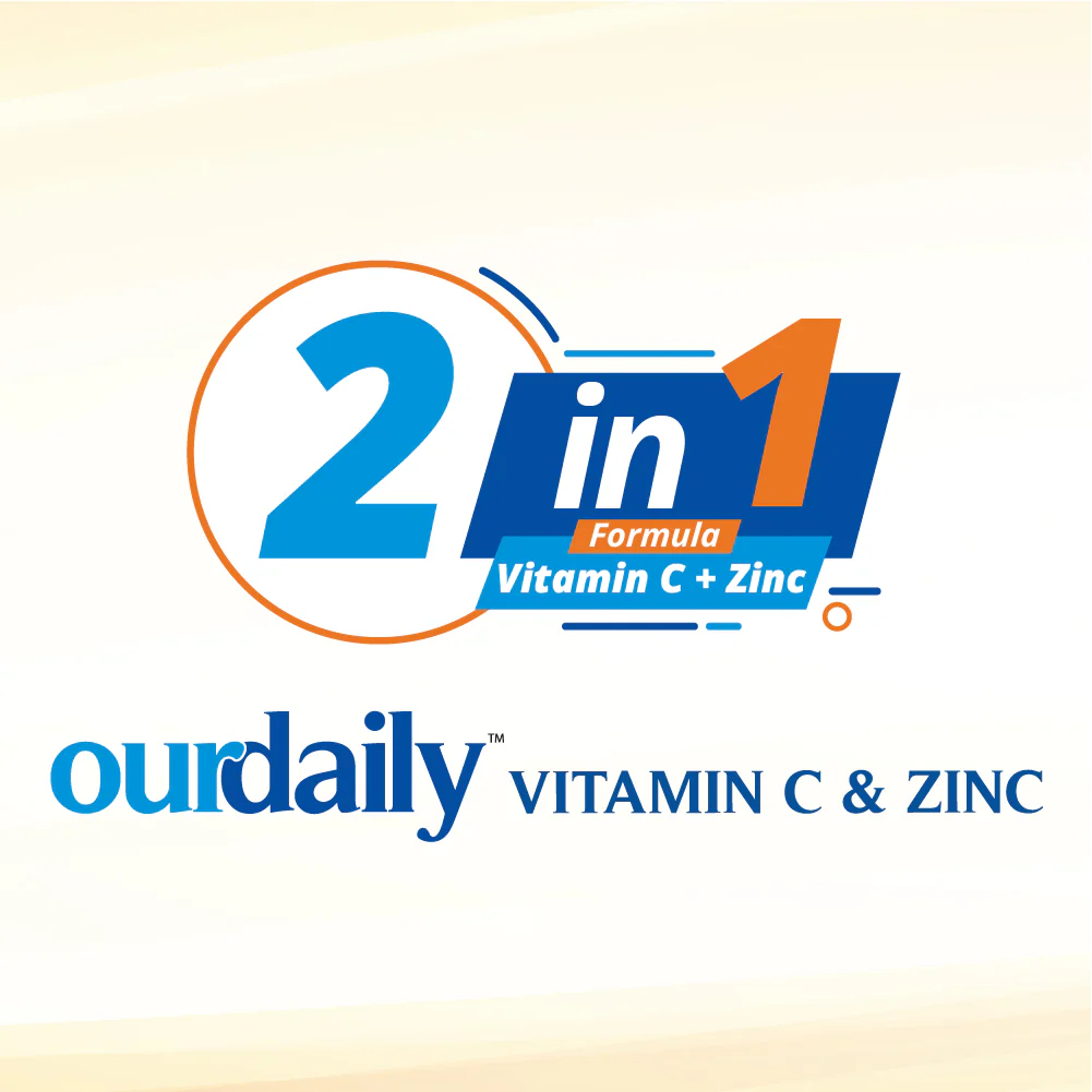 Ourdaily Zinc & Vitamin C Tablets | Chewable Tablets - Image 4