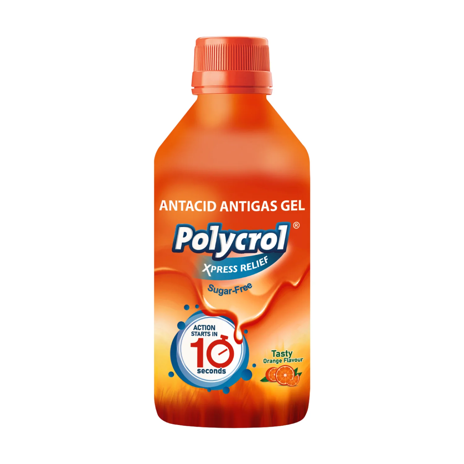 Polycrol (Orange) | Quick relief Antacid medicine