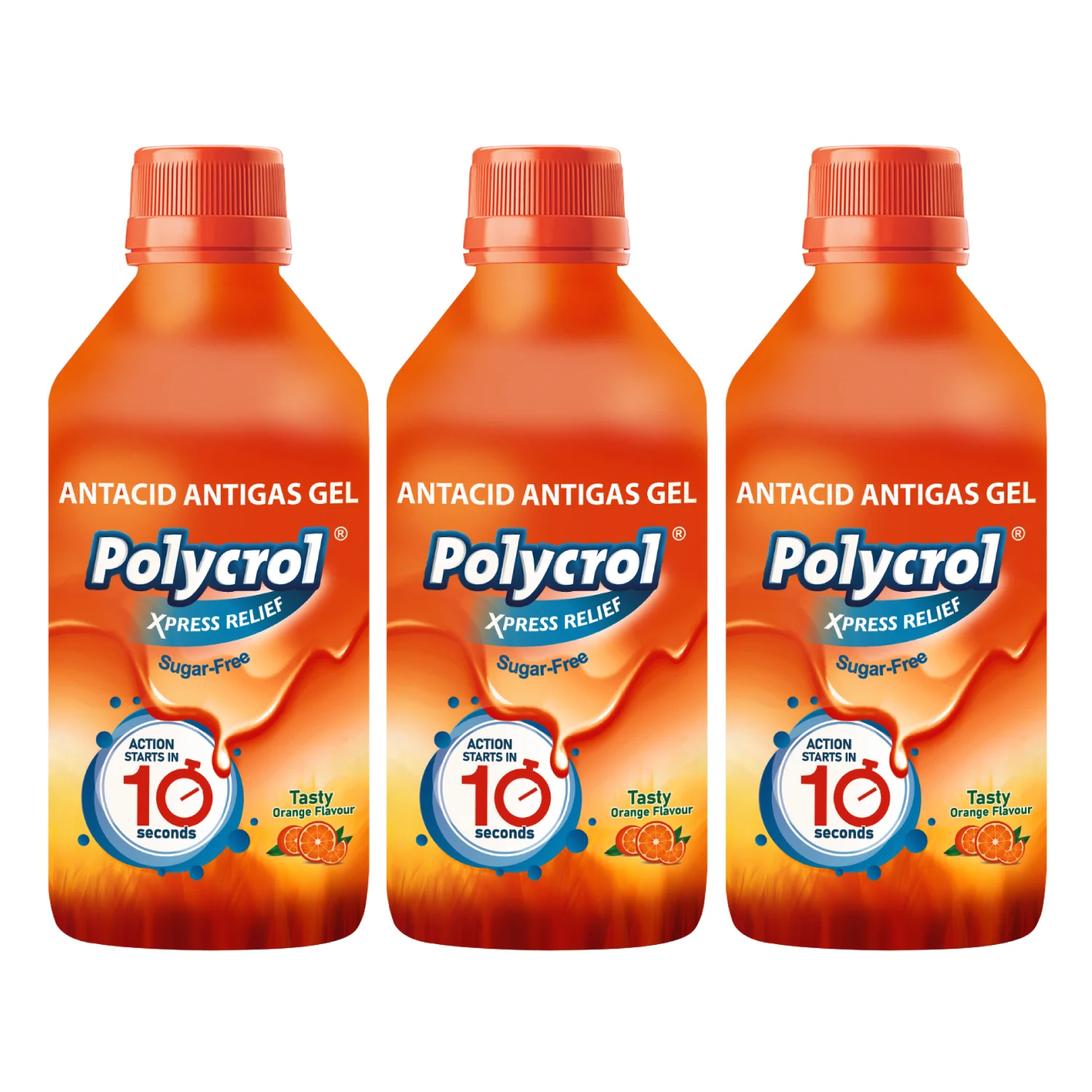Polycrol (Orange) | Quick relief Antacid medicine - Image 6
