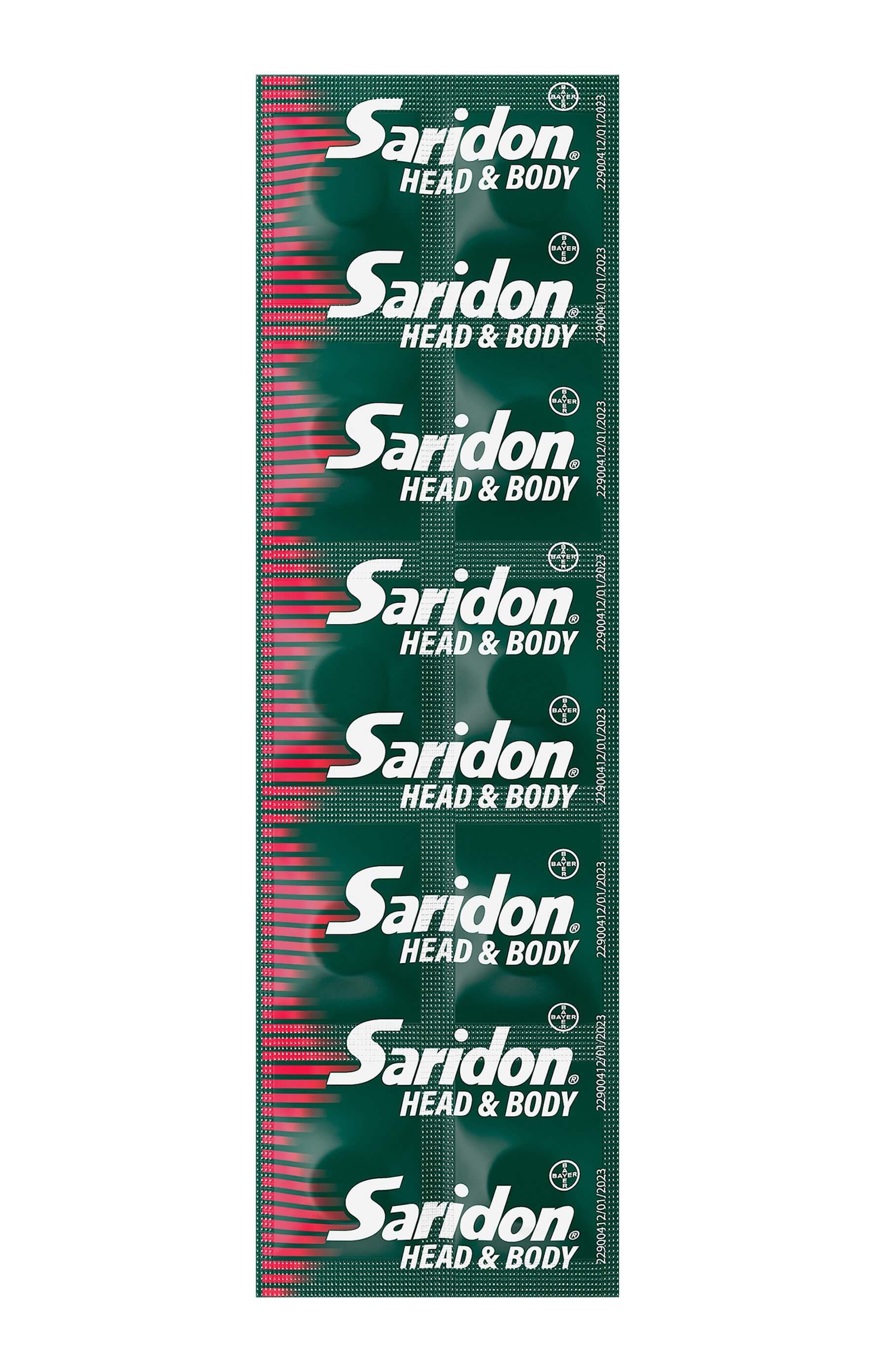 Saridon Head & Body, Faster Action vs Ibuprofen & plain Paracetamol, Starts in 5 mins - Image 5