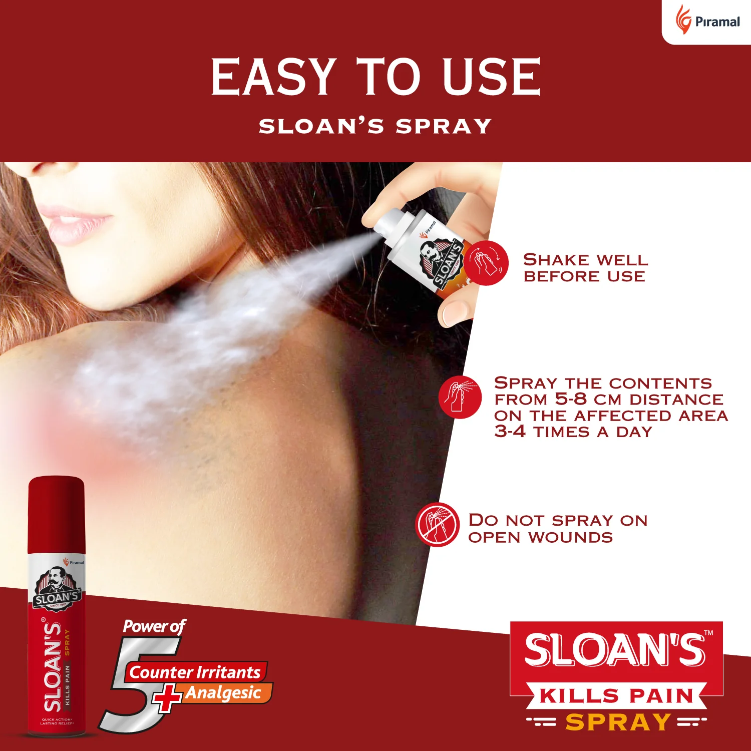 Sloan's Spray | Quick Long Last Relief- 20gm - Image 9