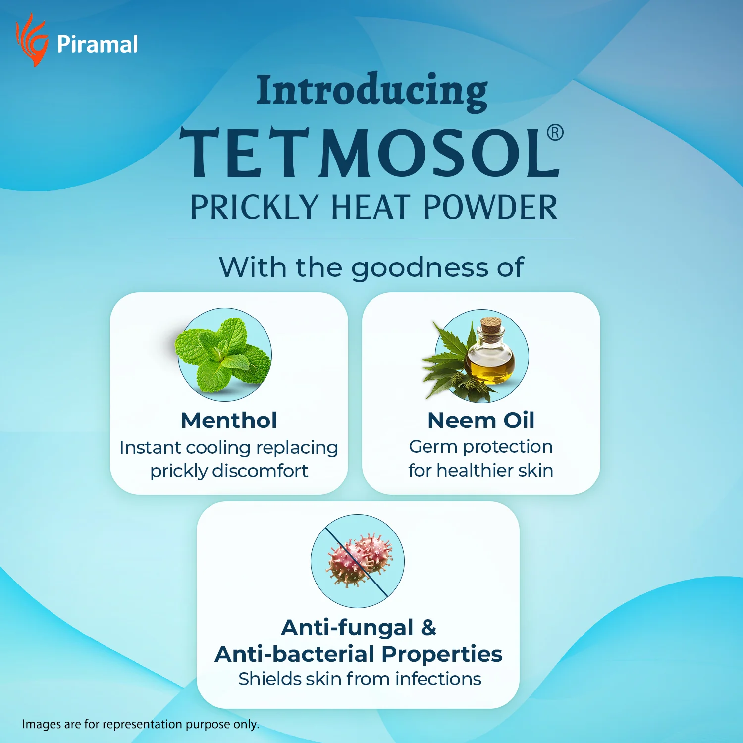 Tetmosol Prickly Heat Powder | Instant cooling - kills germs & leaves a refreshing fragrance - Image 5